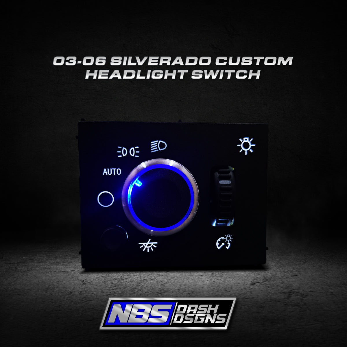 2003-2006 Silverado Sierra Custom Headlight Switch