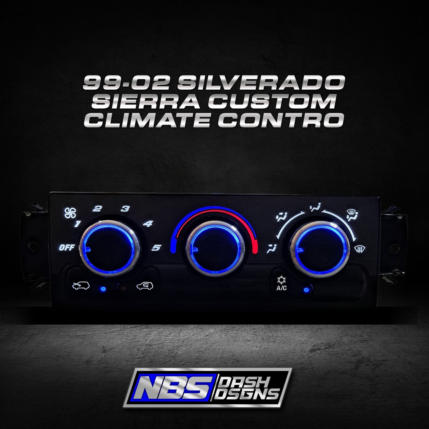 99-02 Silverado Sierra Custom Climate Control