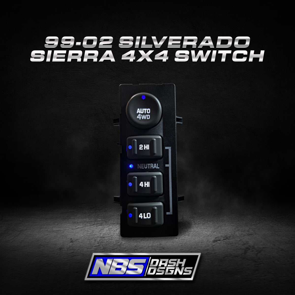 99-02 Silverado Sierra 4X4 Transfer Case Switch