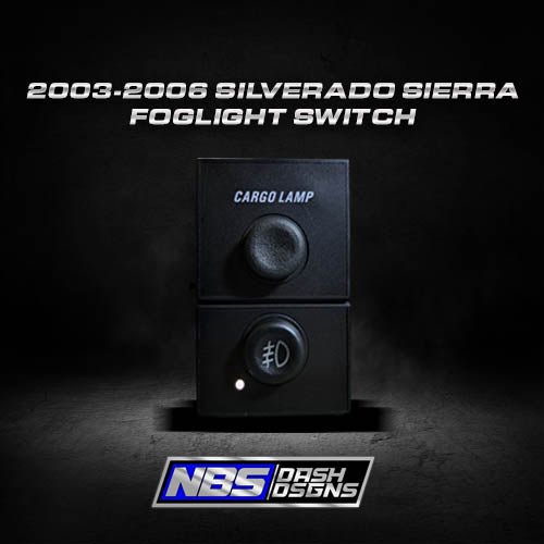2003-2006 Silverado Sierra Foglight Switch