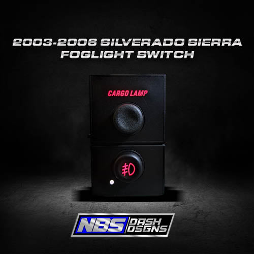 2003-2006 Silverado Sierra Foglight Switch