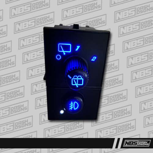 99-06 Gm Rear Wiper Switch Overlay (LED EDITION)