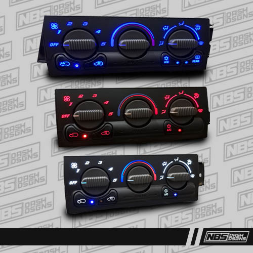 99-02 Silverado Sierra Tahoe Climate Control Overlay