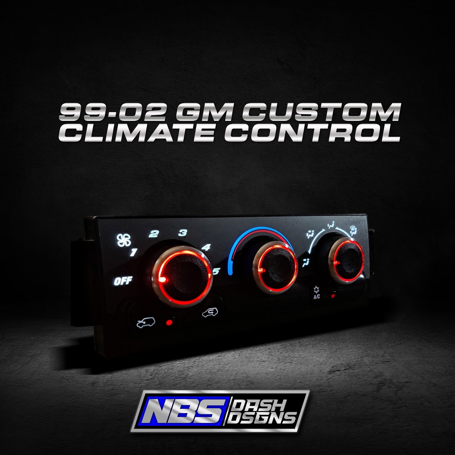 99-02 Silverado Sierra Custom Climate Control