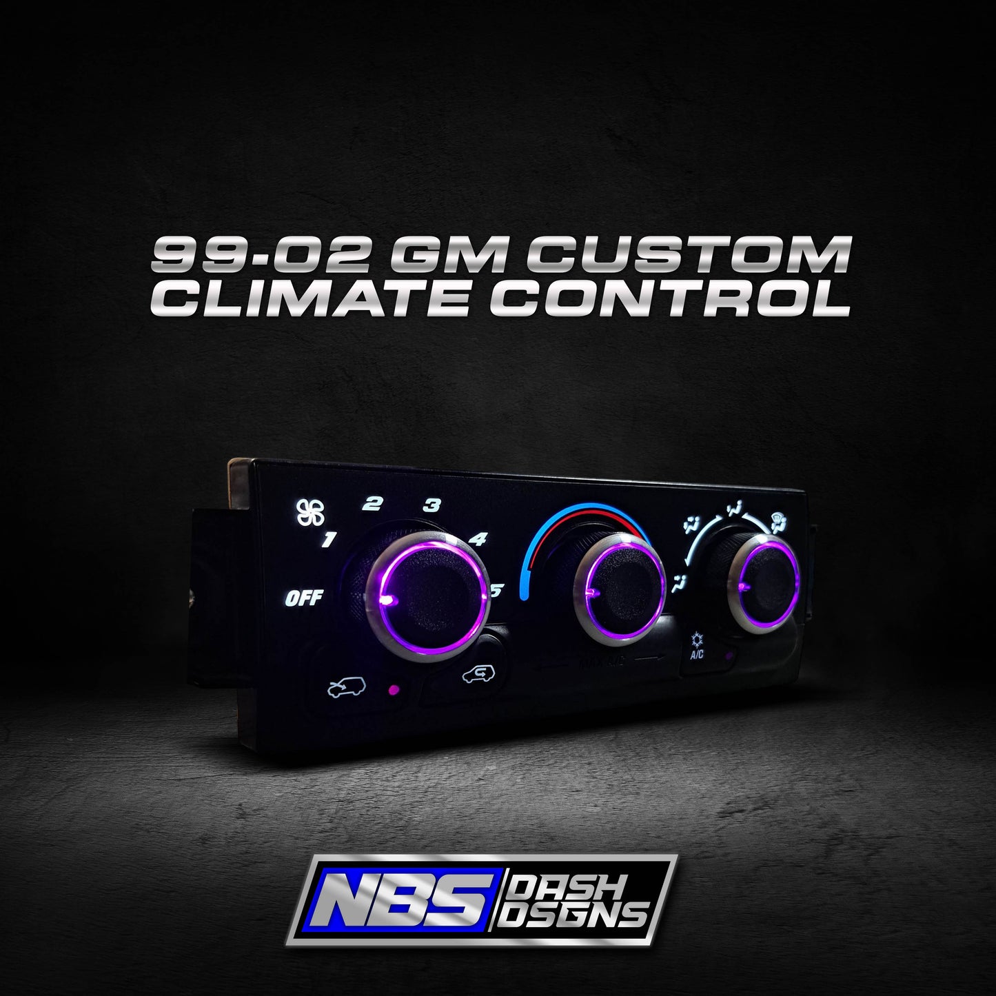 1999-2002 Silverado Sierra Custom Climate Control