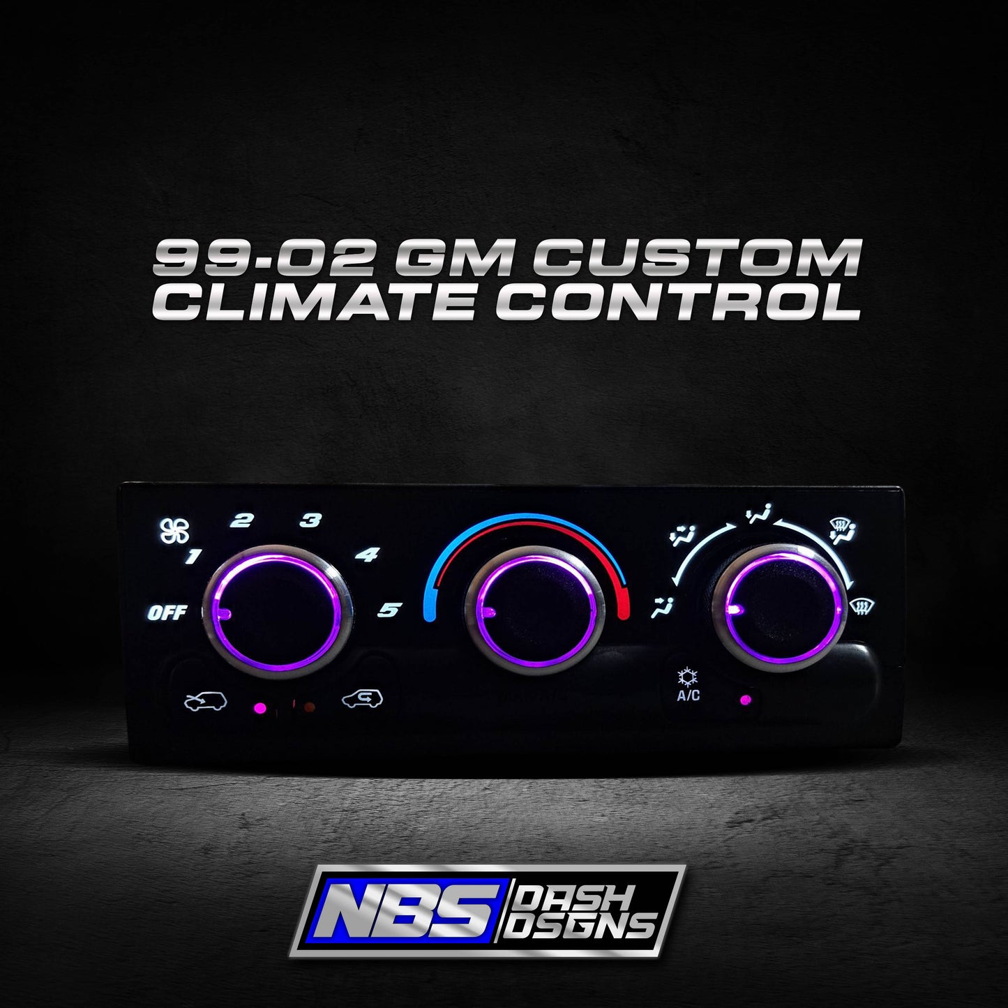 1999-2002 Silverado Sierra Custom Climate Control