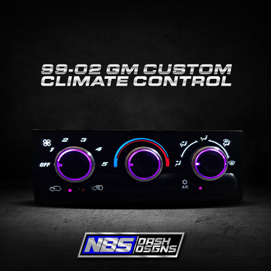 1999-2002 Silverado Sierra Custom Climate Control