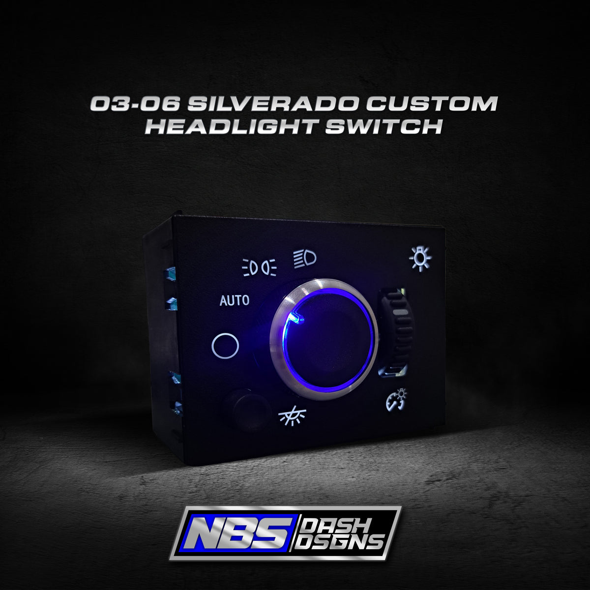 2003-2006 Silverado Sierra Custom Headlight Switch
