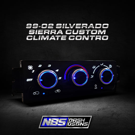 99-02 Silverado Sierra Custom Climate Control