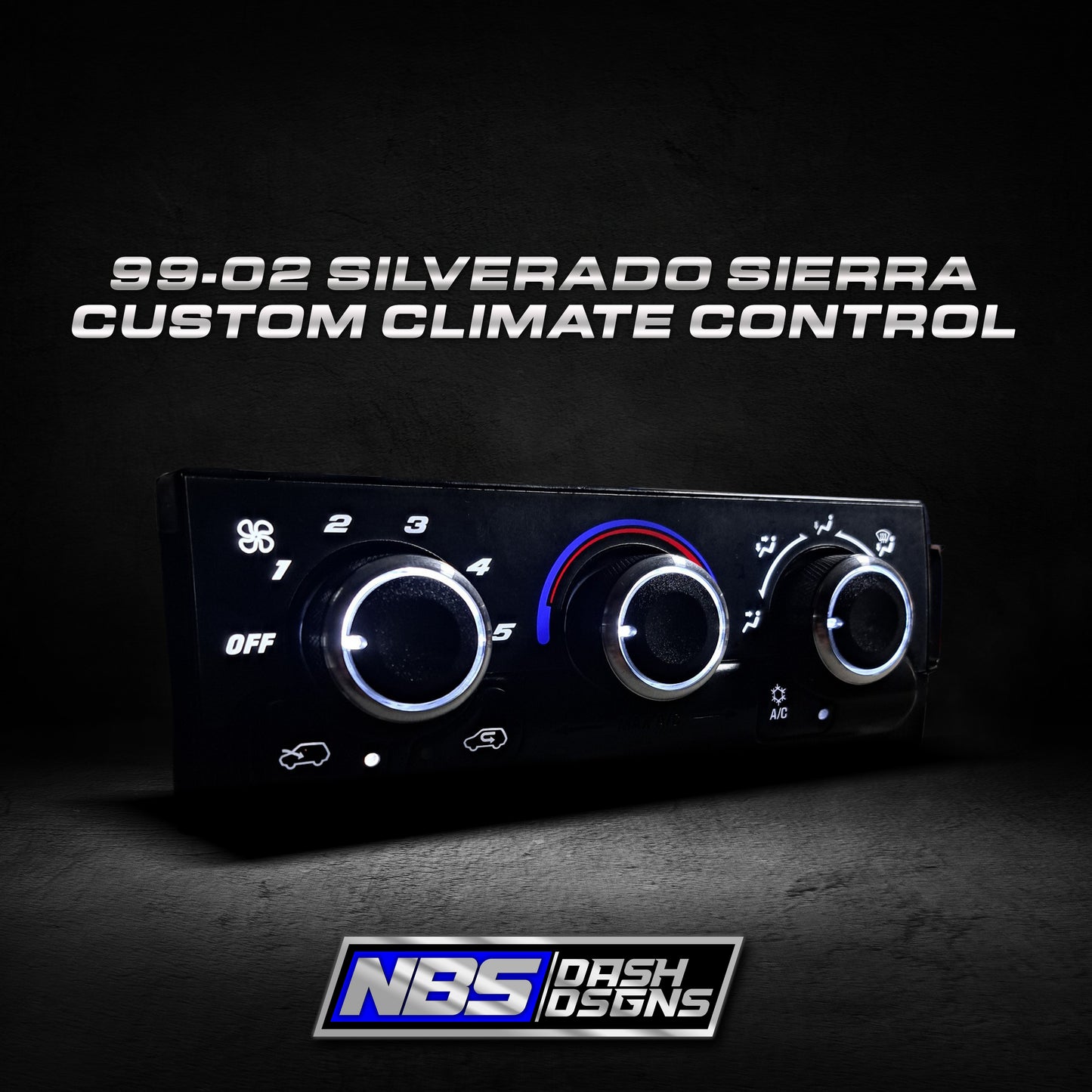 1999-2002 Silverado Sierra Custom Climate Control