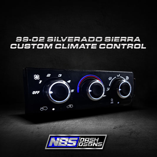 1999-2002 Silverado Sierra Custom Climate Control